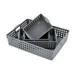 ORGANIZER TRAY with DIVIDERS WOVEN SET OF 5 image number 3