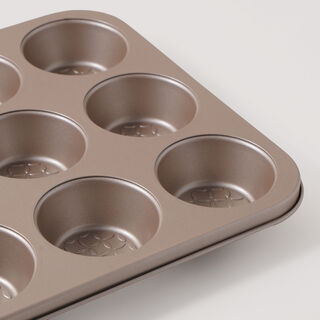Alberto Muffin Pan Carbon Steel 12 Cups