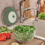Snips spin and serve salad spinner 27*15cm, green image number 4