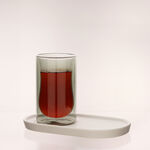 Rio porcelain 12pcs double glass tea set image number 1