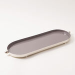 Dallaty steel serving tray, silver 51*17*3cm image number 0