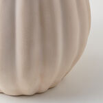 Homez Clay Stone Vase 27*27*33Cm, Offwhite image number 3