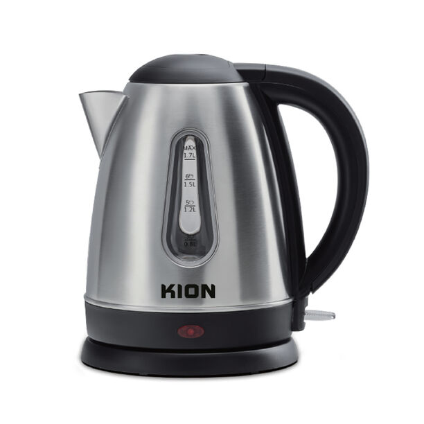 Kion black stainless steel electric kettle, 1.7 litres, 2200 watts KHD/201 image number 0