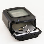 Homez air fryer plastic black 13L image number 2