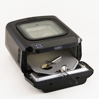 Homez air fryer plastic black 13L