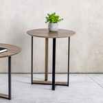 CONSOLE TABLE WOOD AND METAL image number 0
