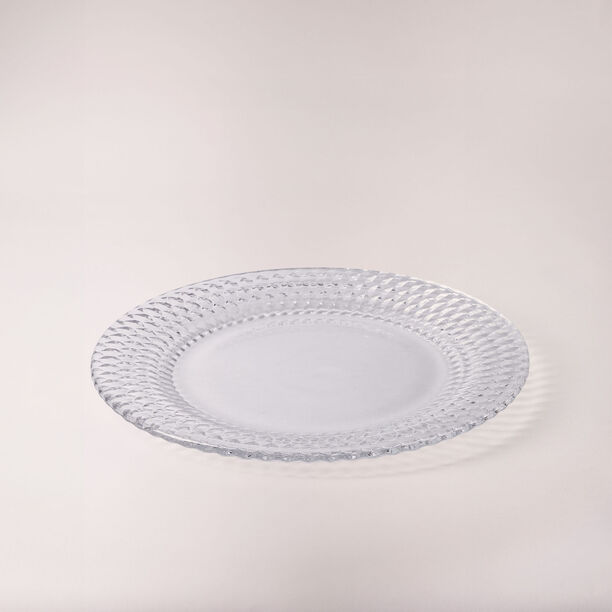 لا ميسا طبق زجاجي بحجم كبير 21*21*2 سم image number 0