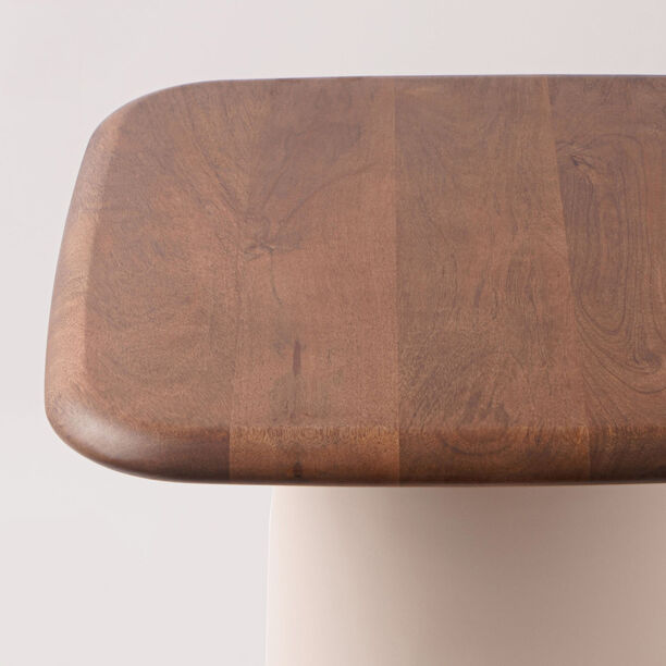 Homez wooden coffee table 54*52*44cm image number 2