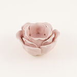 Homez Peaceful Peach Tea Light Holder Blush Pink 10.5*10.5*5.5 Cm image number 0