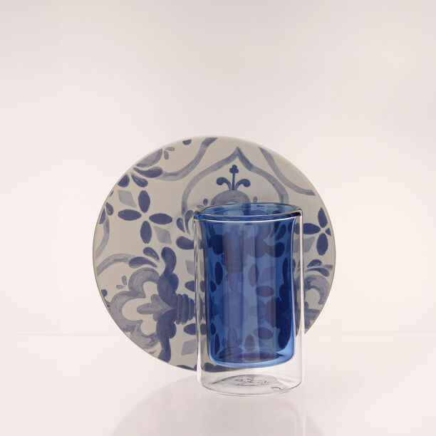 Rio 12pcs watercolour porcelain tea set image number 2