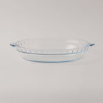 Alberto High Borosilicate Glass Round Pie Plate 1.2L image number 1
