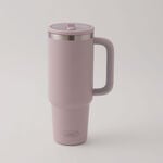 Alberto stainless steel double wall travel bottle, pink 1200ml image number 1