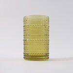La Mesa 4 Pcs Highball Glass Set, Olive Green 7.5*7.5*12.5 Cm image number 4