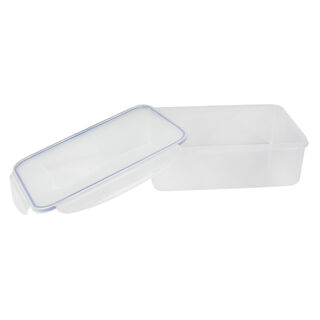 Alberto Plastic Food Saver Rect Shape V:2.5L Blue Lid