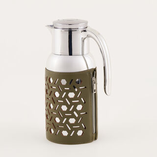 Dallaty Stainless Steel Thermos, Silver, 1.3L