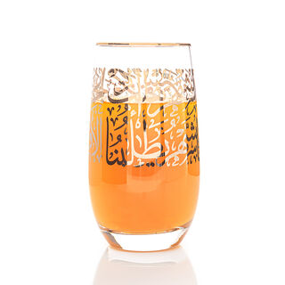 Misk 4 Pieces Glass Tumblers Hiball