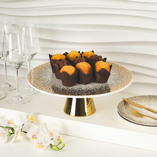 FOOTED CAKE STAND