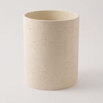 Homez Polyresin Waste Bin, Beige 20.5*20.5*25.5Cm image number 0