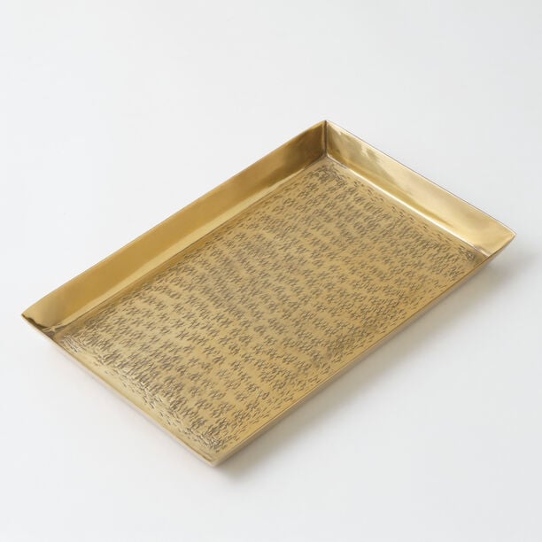 هومز صينية حمام ألومنيوم، ذهبي 20*20*3 سم image number 2