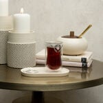 Dallaty beige glass and porcelain Saudi coffee and tea cups set 21 pcs image number 6