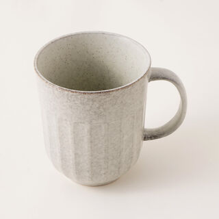 Dallaty Ceramic Mug In Grey