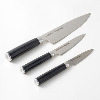 Samura mo v set 3pcs stainless steel knife in a gift box