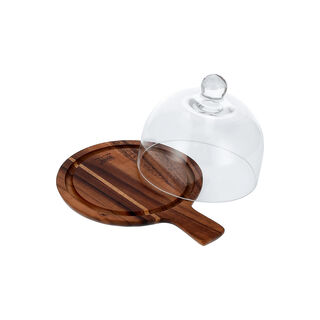 Billi cheese serving board with acrylic lid
