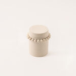 Selah off white stoneware decorative piece image number 0