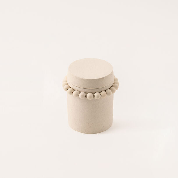 Selah off white stoneware decorative piece image number 0
