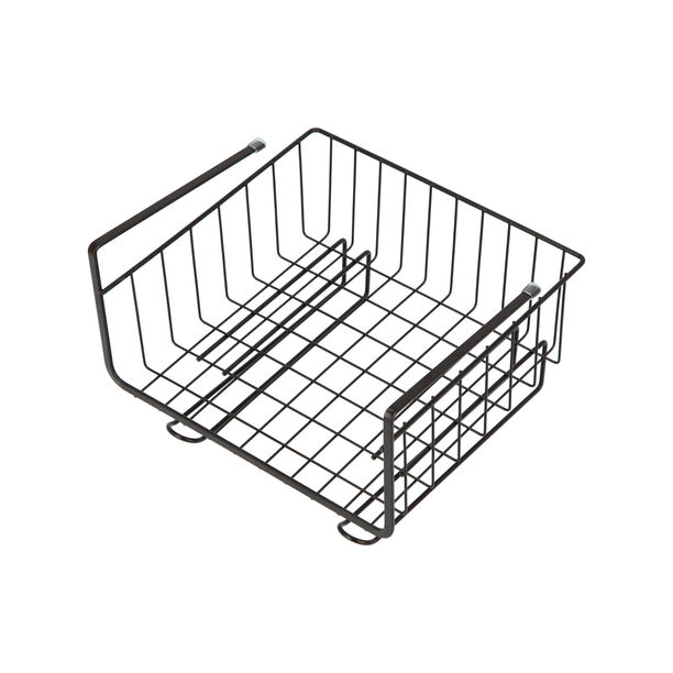 Alberto Coffee Coated Over The Shelf Basket Rack  image number 2