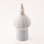 Homez blue ceramic Ramadan decoration 11.5*11.5*25.2 cm image number 3