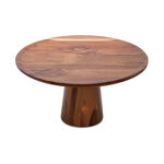 Alberto wooden cake dome with base 36*18.5 cm image number 1