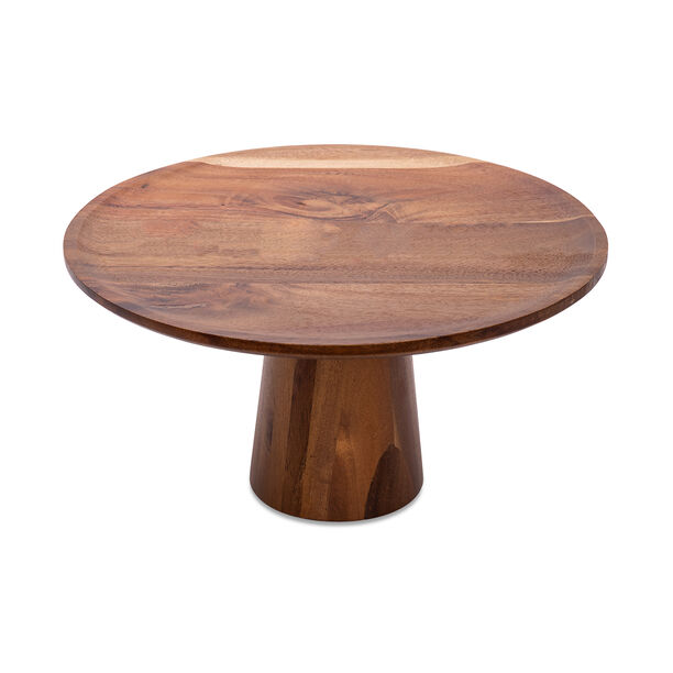 Alberto wooden cake dome with base 36*18.5 cm image number 1