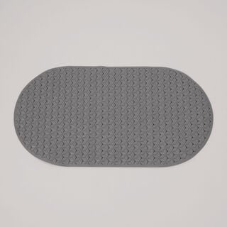 كوتاج دعاسة حمام من مادة تي بي إي، رمادي 69*39 سم