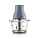 Truva Blue Glass Chopper 1.2L, 2 Speeds image number 0
