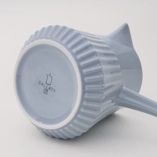 دلتي ركوة حليب سيراميك زرقاء 300 مل