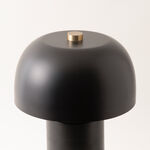 هومز مصباح طاولة معدني، أسود 25.5*25.5*40 سم image number 2