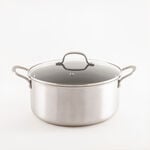 Alberto Stainless Steel Cookware Set 9Pcs, Silver image number 1
