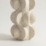 Homez resin vase 15.3*15.3*30.5cm, offwhite image number 2
