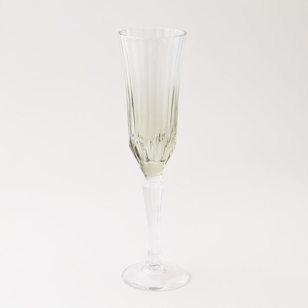 La Mesa 4Pcs Bottom Embossed Olive Green Tall Juice Glass, 170Ml image number 1