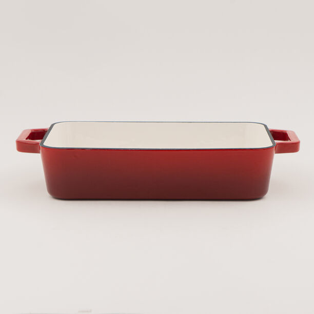 Alberto enameled cast iron roaster, red 33*25*7.5cm image number 1