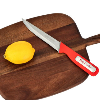 Betty Crocker 4Pcs Kitchen Knife Set L:12.7 Cm Red Color