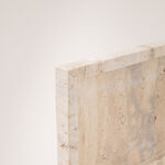 Homez marble candles serving tray 38*38*6.35cm, white image number 2