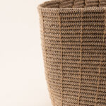 Homez jute storage basket woven 35*35*30cm, brown image number 3