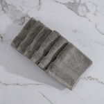 Boutique Blanche 6 Piece Gray Cotton Face Towel Set 33*33 cm image number 5