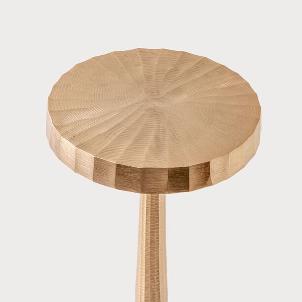 هومز طاولة مشروبات كلارا، ذهبية 23*23*56 سم image number 2