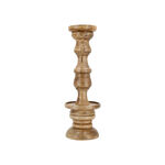 Tapper Candle Holder Wood  13.3*42.5 cm image number 1