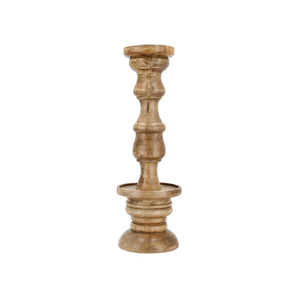 Tapper Candle Holder Wood  13.3*42.5 cm image number 1