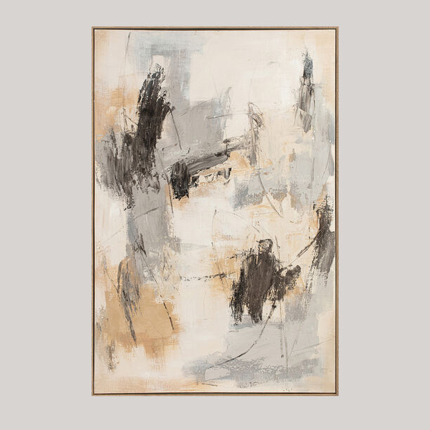 Homez wall art framed canvas wood, 180*120cm image number 0