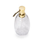 Soap Dispenser With Plastic Gold Pump image number 1